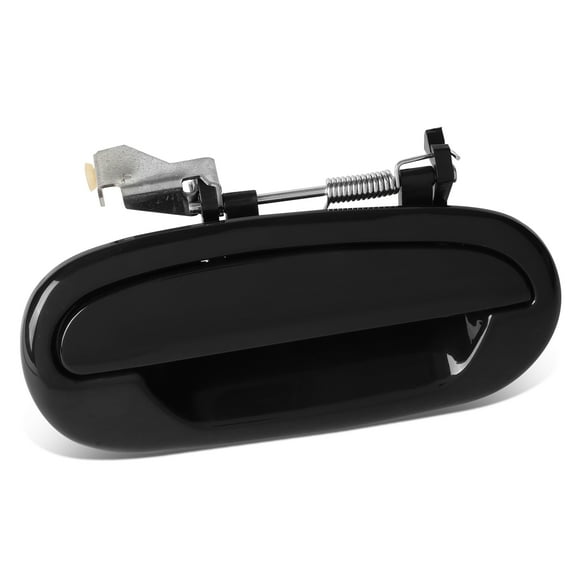 DNA Motoring OEM-DHO-00892 For 1997-2003 Ford Expedition F-150 Crew Cab Rear Right Door Pull Handle Black Smooth