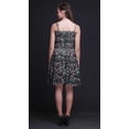 thumbnail image 2 of Bimba Floral Printed Spaghetti Strap Summer Sun Dress Holiday Beach Party Dress-X-Small, 2 of 5