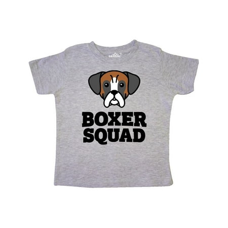 

Inktastic Dog Boxer Squad Gift Toddler Boy or Toddler Girl T-Shirt