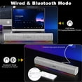 thumbnail image 3 of Altavoces para computadora SOULION R100 Bluetooth con luz LED dinámica, 3 of 8