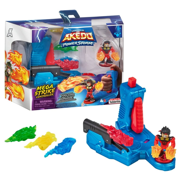 Akedo Powerstorm Controller - Battle Toy with Elemental Akedo Powerstorm Controller - Battle Toy with Elemental