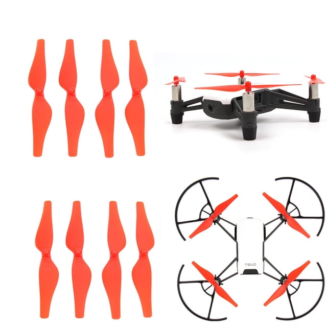 8pcs Quick Release/Lock Propellers CCW CW Props For Tello Mini Kinder Cockpit Flying Back Pro Tile Pro Hover Football Smart Car Mini Smart Plane Pro Hand Controlled Real Flight 9 Propel Hands Full