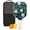 White, variant on Pickleball Paddles Set Of 1, Fiberglass Surface, Rose Flowers Print, 1 Paddle, 2 Balls & Bag