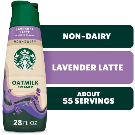 Starbucks Lavender Latte Inspired Non-Dairy Creamer, 28 fl. oz. Bottle 28 fl oz