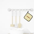 thumbnail image 3 of Caroline's Treasures Rolling Pin on Yellow Pair of Pot Holders, 3 of 3
