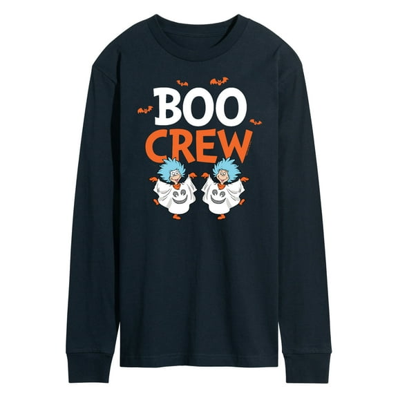 Dr. Seuss - Boo Crew Thing 1 and Thing 2 - Men's Long Sleeve T-Shirt