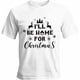 thumbnail image 1 of Camisetas navideñas de manga corta con estampado de alce para hombre, 1 of 8
