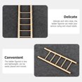 thumbnail image 4 of Decorative Openable Ladder Model Decor Desktop Brass Ladder Craft Adornment, 4 of 9