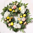 thumbnail image 2 of Corona de ventana Simulación Artificial Floral para Delantera Decorativa Magideal Corona de ventana, 2 of 6