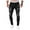 Black, variant on Fjofpr Sale Deal Ripped Jeans for Women Plus Size Men Jeans Solid Color Ripped Holes Frayed Gradient Washed Trousers
