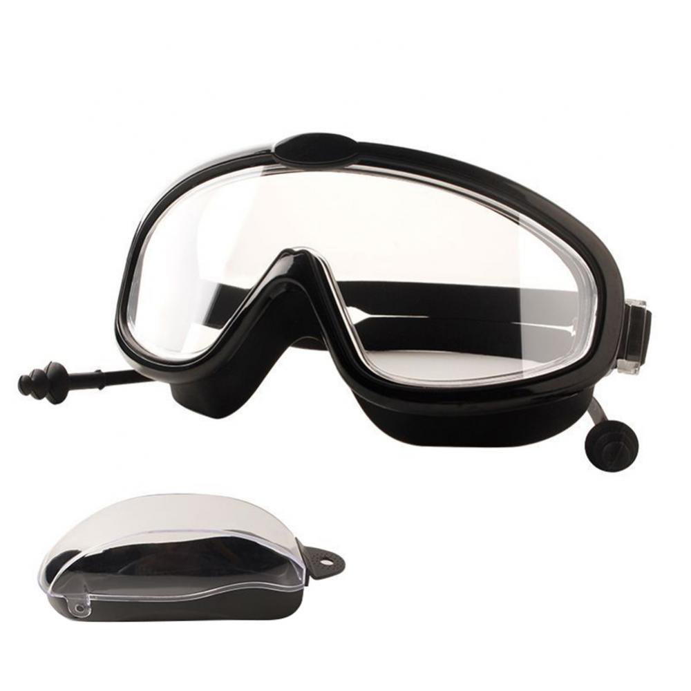 Kids Goggles for Swimming, Kids Swim Goggles with nose cover, No