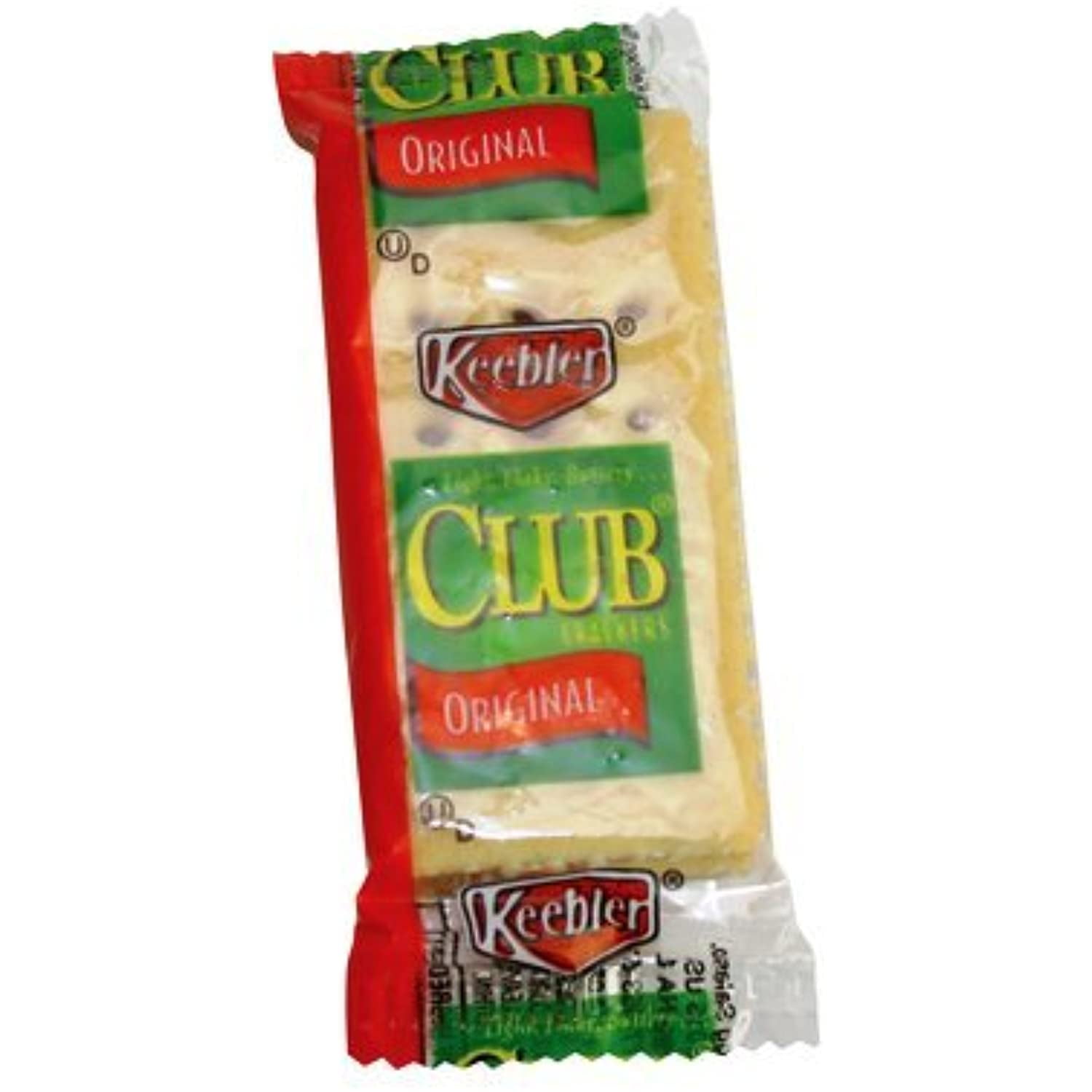 Kelloggs Keebler Crackers, Club, 0.25 Ounce