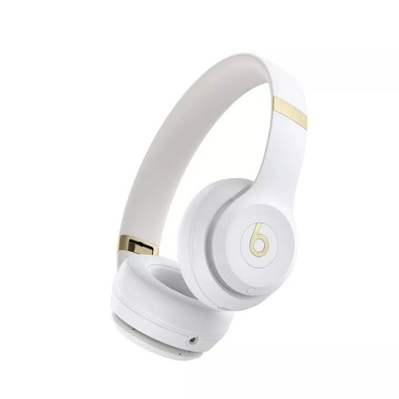 Auriculares supraaurales inalámbricos Beats Solo 4, color blanco cálido