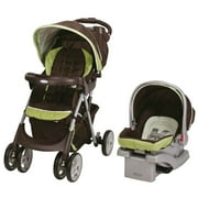 Graco Comfy Cruiser Click Connect Car Seat and Stroller Travel System, Go Green