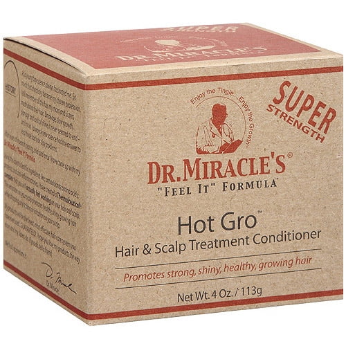 Dr Miracle S Hot Gro Hair Scalp Treatment Conditioner 4 Oz