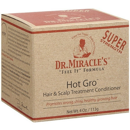 Dr Miracle S Hot Gro Hair Scalp Treatment Conditioner 4 Oz