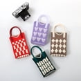 thumbnail image 3 of Bolso de mano tejido volador, bolso de moda coreano, bolso de compras de ocio para estudiantes femeninas de gran capacidad, 3 of 6