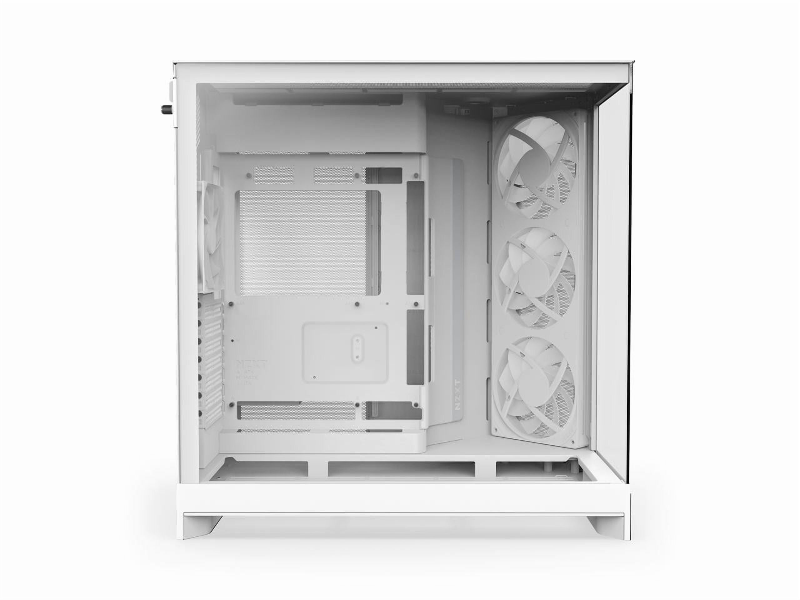 NZXT CM-H92FW-R1 White SGCC / Tempered Glass Mid-Tower Case (Computer Cases - ATX Form)