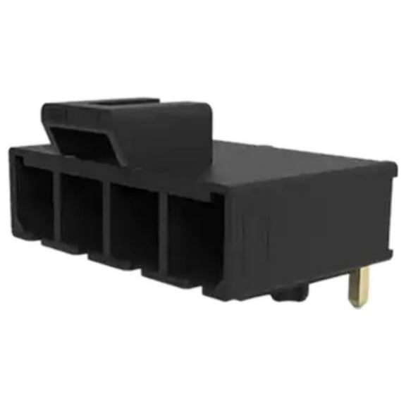 Pack of 4 2002414214 Connector Header Through Hole, Right Angle 4 position 0.224 (5.70mm) : RoHS