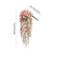 thumbnail image 3 of Rattan Basket Artificial Bougainvillea Wall Hangings, Full Bloom Silk Flower Suspended Ornament for Wedding Hall Ceiling, Interior Wall and Indoor Wedding Venue Space Styling Decoration, 3 of 6