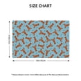 thumbnail image 2 of Placemats Set of 4 / 6, Funny Lobsters Placemats for Dining Table Indoor/Outdoors Heat Resistant Washable Placemats 18" x 12", 2 of 8