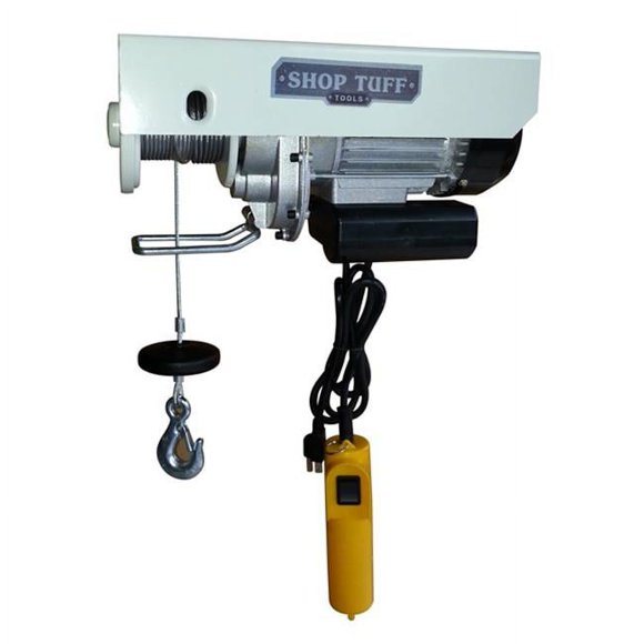 Shop Tuff STF-5511EH Electric Cable Hoist, 10.8 x 11.5 x 18.2 in.