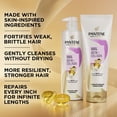 thumbnail image 2 of Pantene Pro-V Miracles Shampoo, Infinite Lengths Biotin + Collagen, for All Hair Types, 13.5 fl oz, 2 of 4