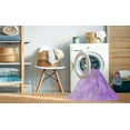 thumbnail image 2 of Ahgly Company Machine Washable Indoor Rectangle Transitional Heliotrope Purple Area Rugs, 7' x 9', 2 of 7