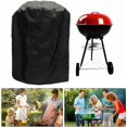 thumbnail image 1 of Lona Redonda para Barbacoa, Cubierta Redonda para Barbacoa, Cubierta para Barbacoa Weber, Lona Protectora Redonda para Barbacoa en Tela Oxford Impermeable Anti-UV/Lluvia con Bolsa de Almacenamiento p, 1 of 5