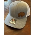 thumbnail image 2 of Buffalo Hat | Custom Leather Patch Hat, 2 of 4
