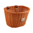 thumbnail image 2 of Lipstore Panier de Vélo Panier de Rangement en Rotin Tressé Poignée avant Détachable Panier Cargo Brun, 2 of 8