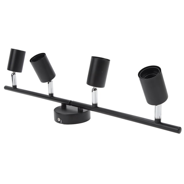 Tracking Lights, Matte Black 85-265V Rust Adjustable Angle Flexible Foldable Tracking Lights Ceiling LED for Kitchen for Hotel