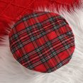 thumbnail image 6 of Mnyotv Girls Christmas Outfits Long Sleeve Tops Bow Plaid Skirts and Matching Hats 3Pcs Sets Fall Clothes for Girl Size 2-3Y, 6 of 7