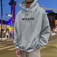 thumbnail image 3 of WILLBEST Sudadera Deportiva para Hombre con Capucha y Estampado De Letras para Uso Informal y Atuendos Elegantes Mediana​​, 3 of 5