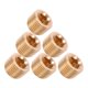 thumbnail image 1 of YSNOOWE 6Ud Fitting Plug De Latón Para Tuberías Con Rosca Interna Hexagonal Y Resistencia Mejorada, 1 of 6