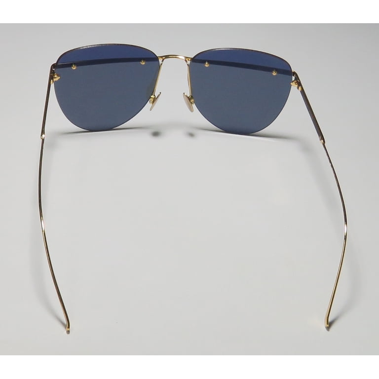 Sunday Somewhere TALLULAH Gold and Black Aviator Sunglasses Sunday Somewhere | Accessories | Sunday Somewhere Tallulah  main image 2