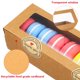 thumbnail image 4 of 50 cajas de macarrones con pegatinas para el hogar, la tienda y la repostería., 4 of 8