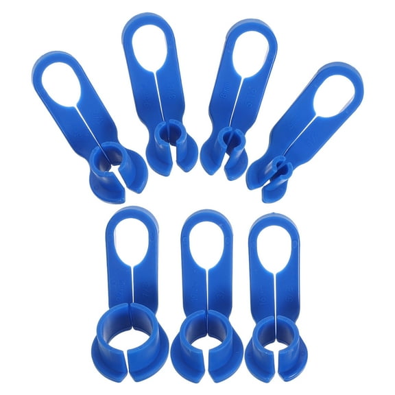 FESTFENDS 7Pcs Fuel Line Disconnect Tool Car Maintenance Blue Durable Plastic Construction