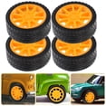 thumbnail image 2 of Miangastore 20 Pcs Roues de Jouet Roues de Voiture Jouet Remplacement Roues de Voiture Bricolage Assembler Roues Jouets pour Enfants, 2 of 8