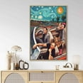 thumbnail image 6 of Famous Canvas Art, Starry Night Printed, Car Canvas Art, Oil Painting Print, Home Decor Canvas Artwork, Home Decor Canvas, Canvas Wall Decor - Rolled Canvas, 6 of 7