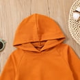 thumbnail image 3 of "Gubotare For Baby Girl Organic Cotton Baby Boy Girl Short/Long Sleeve Bodysuit, Unisex Onesie for , , Toddler,Orange 12-18 Months", 3 of 5