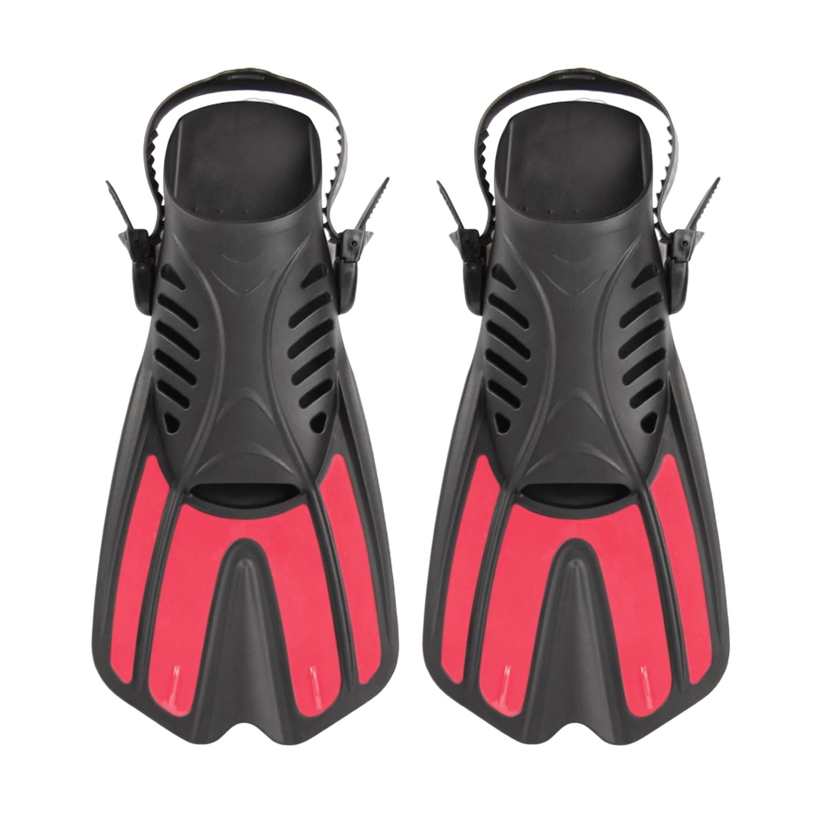 2Pcs Adjustable Diving Open Heel Swimming Gear Equipment Shoe Foot