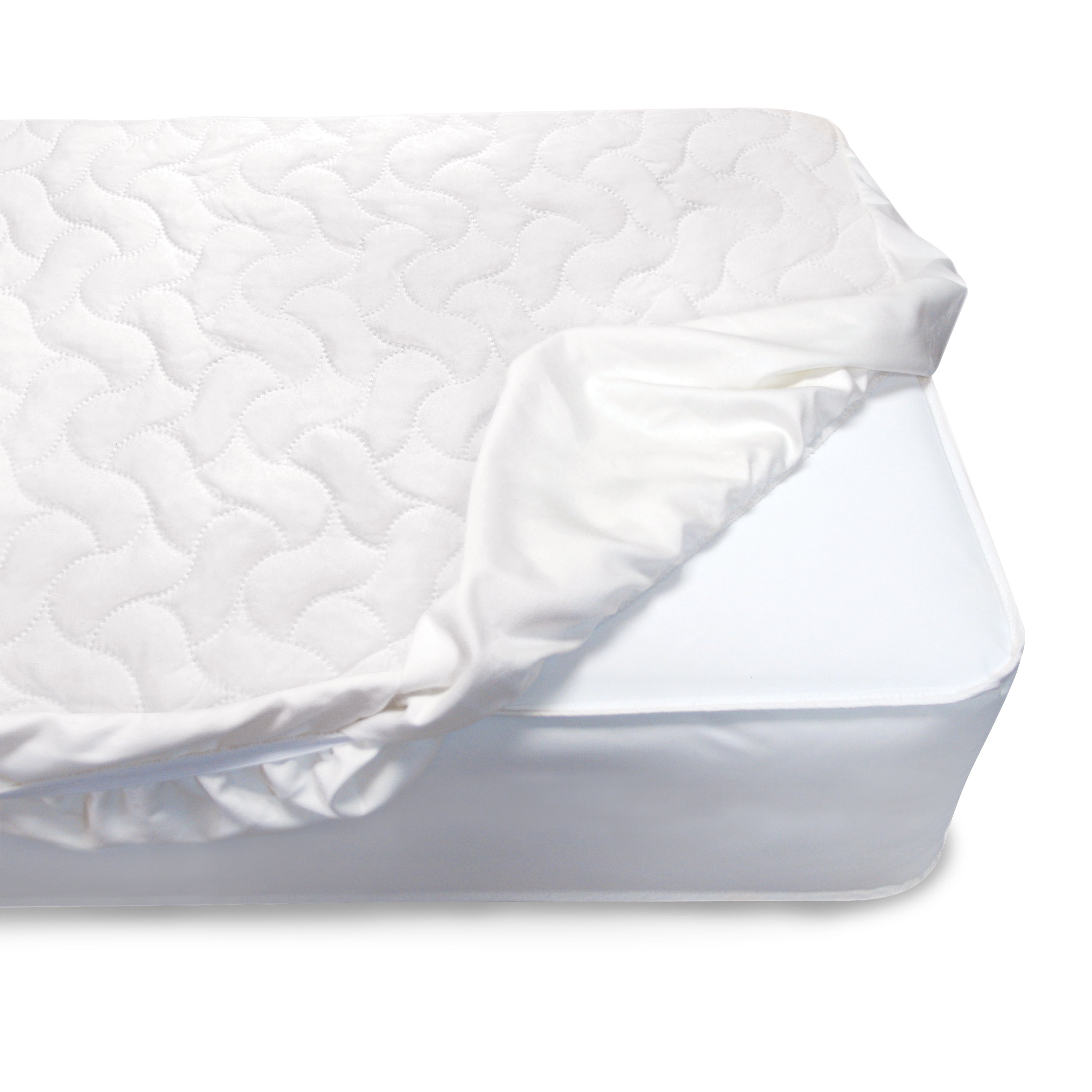 Details about   100% Polyester Breathable Mattress Pad Waterproof Premium Fabric Quilted Cover 