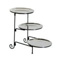 3 Tier Serving Tray Cupcake Rack Reusable Holder Fruit Dessert Tray