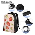 thumbnail image 5 of Fotbe Strawberries Travel Laptop Backpack, Business Slim Sturdy Laptops Backpack, Water Resistant College School Computer Bag Gift for Men & Women Fits 15.6 Inch Notebook, 5 of 8