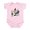 Petal Pink, variant on CafePress - Infant Bodysuit - Baby Light Bodysuit, Size Newborn - 24 Months