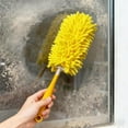 thumbnail image 6 of Microfiber Feather Duster, Hand Washable Dusters with 4 Pcs Replaceable Microfiber Head, Foldable Detachable Dust Duster, Perfect for Cleaning Windows, Tables, Cars,Furniture, Fans Yellow, 6 of 8