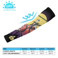 thumbnail image 2 of Jack-Skellington Arm Sleeve (Pack of 2) for Men & Women, Cooling Arm Sleeves Summer Sun Protection Arm Sleeves For Baseball Cycling Golf Running S, 2 of 8