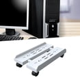 thumbnail image 4 of Miulika CPU Bracket Stand Computer Mainframe Bracket Versatile Stand Vented High Quality White, 4 of 7