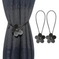 thumbnail image 1 of uds Embrasse Forme de fleur Rideaux Magntique Attache Rideau Aimant Boucle de Rideau Magnifique Clip Rideau en Motif d'etoile Accessoires pour R----, 1 of 5